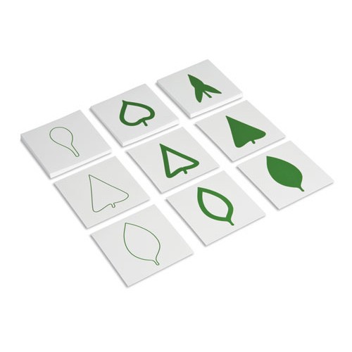 Карточки с листьями