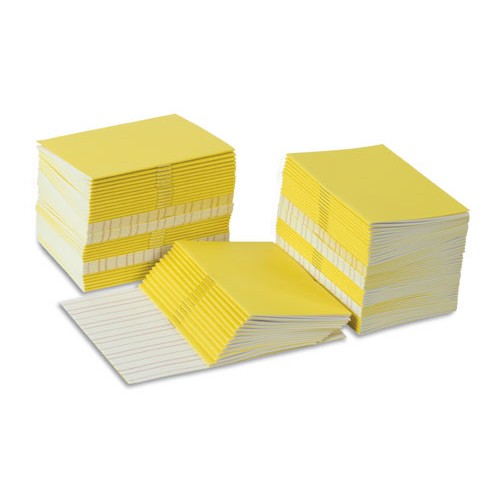 Малые жёлтые тетради для письма, 100 шт.